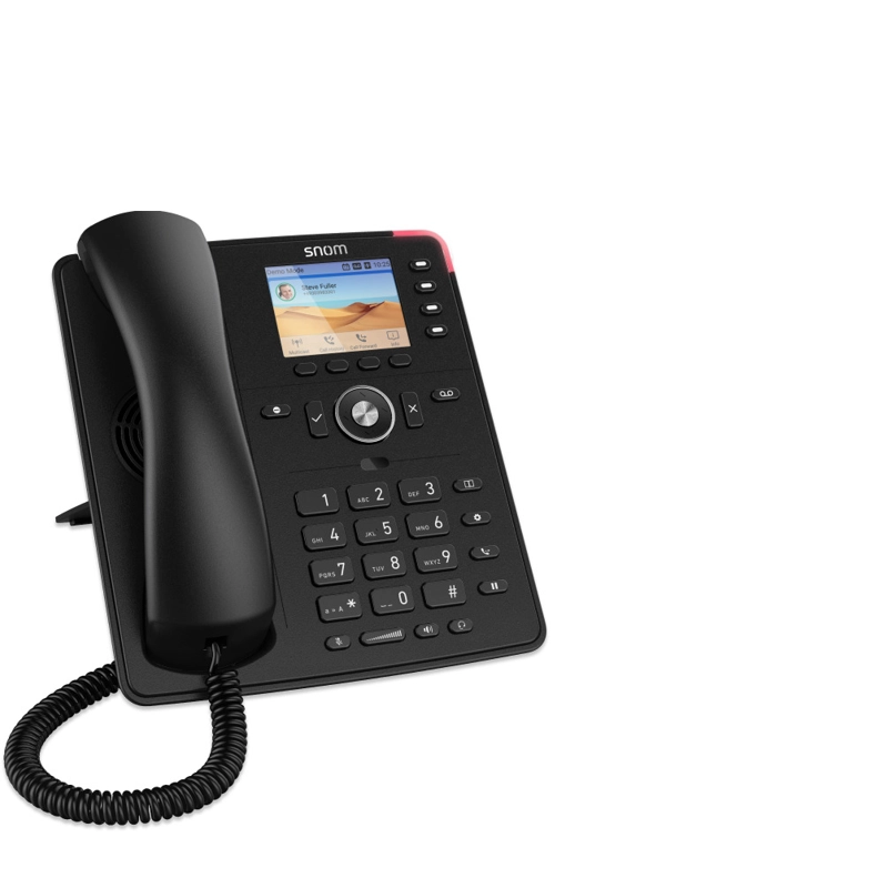 1 Snom D713 Ενσύρματο Τηλέφωνο IP 6 γραμμών Μαύρο 4582 - Image 1