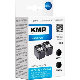 KMP H75D Πακέτο Συμβατών Μελανιών Εκτυπωτή InkJet HP Κίτρινο 2τμχ 1719,4021