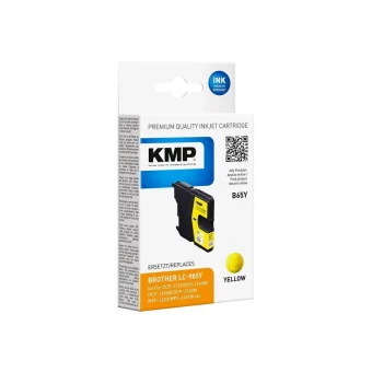 KMP Συμβατό Μελάνι Εκτυπωτή InkJet Brother LC-985Y 7500 Σελίδων 70ml Κίτρινο 1τμχ 1523,4009