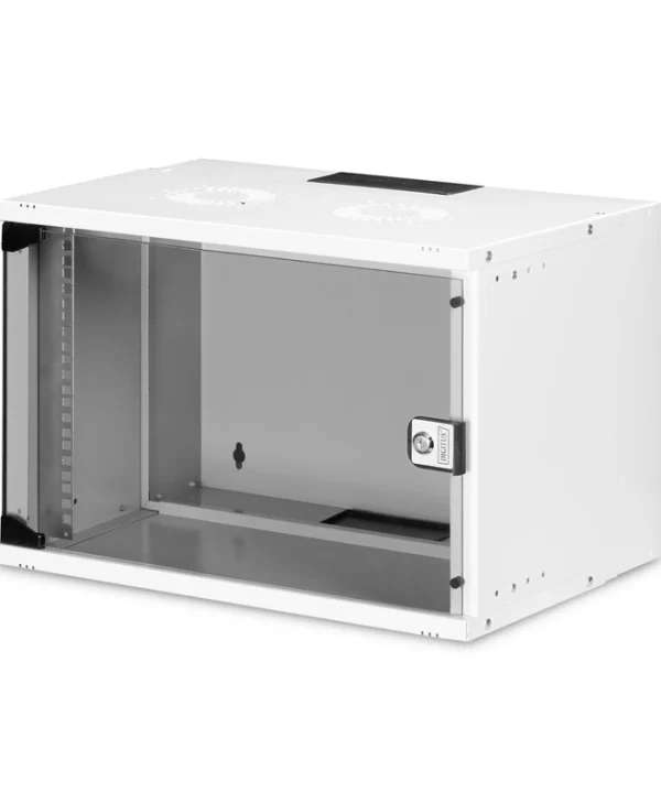 Digitus Επιτοίχια Καμπίνα Rack 7U Γκρι DN-49202