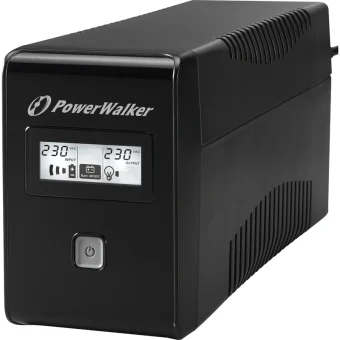 Powerwalker VI 850 LCD UPS Line-Interactive 850VA 480W με 2 Schuko Πρίζες 10120017