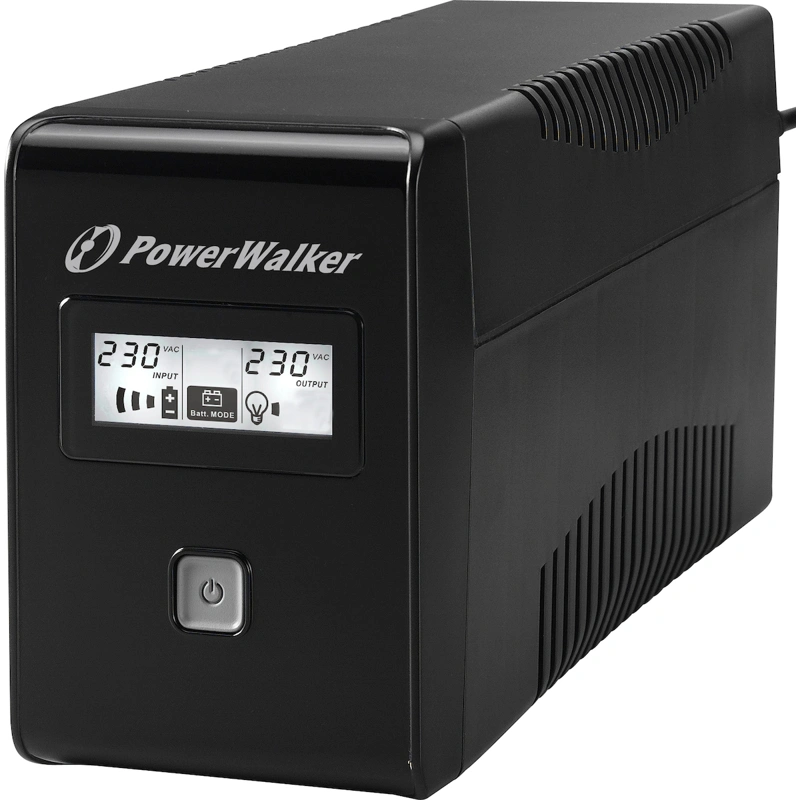 1 Powerwalker VI 850 LCD UPS Line-Interactive 850VA 480W με 2 Schuko Πρίζες 10120017 - Image 1