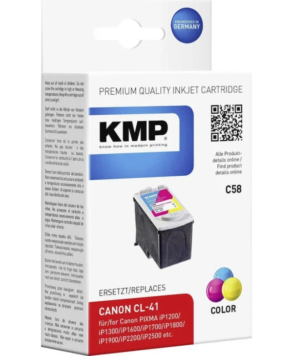 KMP C58 Συμβατό Μελάνι Εκτυπωτή InkJet Canon Πολλαπλό (Color) 1501,4030