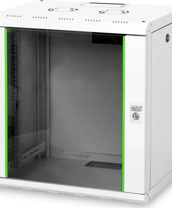 Digitus Επιτοίχια Καμπίνα Rack 12U 60x45x63.8cm Γκρι DN-19 12-U