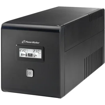 Powerwalker VI 1000 LCD UPS Line-Interactive 1000VA 600W με 4 Πρίζες 10120018
