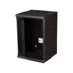 Ντουλάπα Equip Equip Wandgehäuse 10" 09u 300x300mm Γυάλινη Πόρτα Μαύρο EWM-09-3030-B