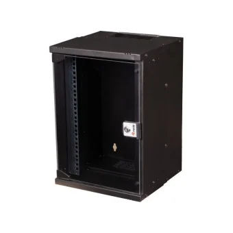 Ντουλάπα Equip Equip Wandgehäuse 10" 09u 300x300mm Γυάλινη Πόρτα Μαύρο EWM-09-3030-B
