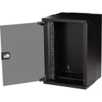 Ντουλάπα Equip Equip Wandgehäuse 10" 09u 300x300mm Γυάλινη Πόρτα Μαύρο EWM-09-3030-B - Image 3