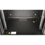 Ερμάριο Equip Equip Serverschrank 19" 09u 600x450mm Γυάλινη Πόρτα Μαύρο EPM-09-6045-B-CBAA - Image 4