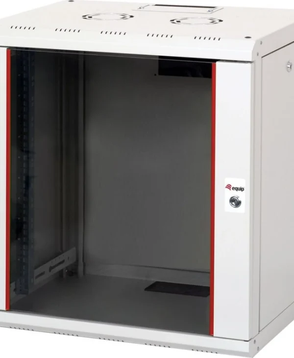 Equip Επιτοίχια Καμπίνα Rack 12U 60x45cm Γκρι EPM-12-6045-G-CBAA