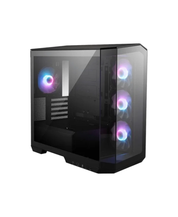 MSI MAG Pano M100R Gaming Micro Tower Κουτί Υπολογιστή με Πλαϊνό Παράθυρο Μαύρο 306-7G24R21-809