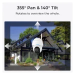 Reolink B420 IP Κάμερα Παρακολούθησης Wi-Fi Full HD+ 3MP Μπαταρίας με Αμφίδρομη Επικοινωνία BUREKA1 - Image 3