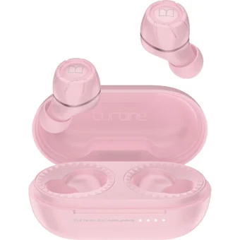 Monster Turbine AirLinks Lite In-ear Bluetooth Handsfree Ακουστικά με Θήκη Φόρτισης Ροζ NO