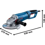 Bosch Τροχός 180mm Ρεύματος 2700W 06018C6300 - Image 3