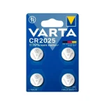 Varta Μπαταρίες Λιθίου Ρολογιών CR2025 4τμχ 06025101404 - Image 2