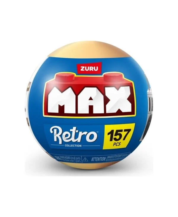 Zuru Τουβλάκια Max Build Retro για 3+ Ετών 1τμχ (Διάφορα Σχέδια) 1τμχ 83185GQ1
