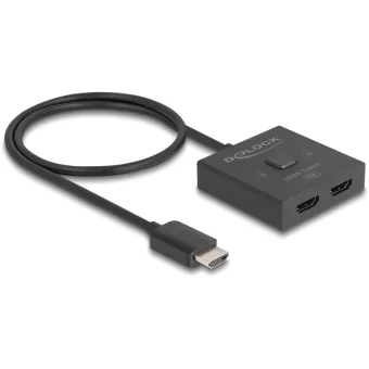 DeLock Cable HDMI male - HDMI male Μαύρο 18901