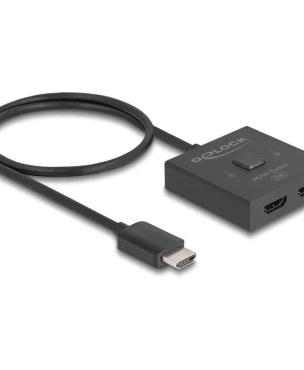 DeLock Cable HDMI male - HDMI male Μαύρο 18901