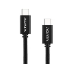 Adata USB 2.0 Cable USB-C male - USB-C 100W Μαύρο 1m CACC-100PN-BK - Image 2
