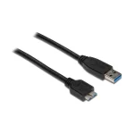 Alcasa Regular USB 3.0 to micro USB Cable Μαύρο 3m 1τμχ 2710-MB03