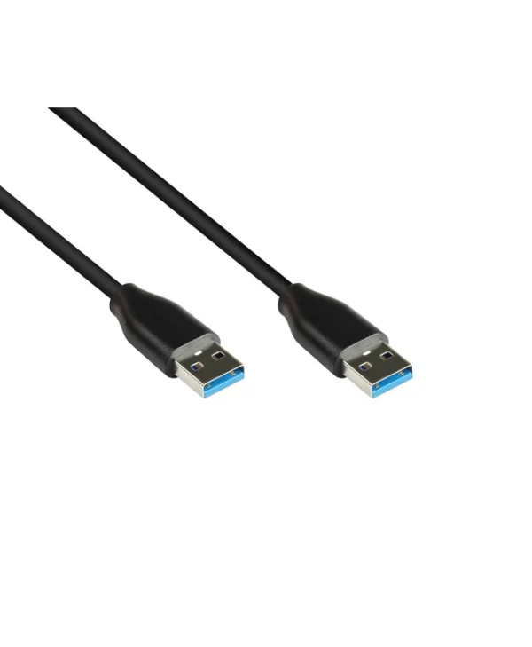 USB 2.0 Cable USB-A male - USB-A male Μαύρο 0.5m 2831-AA005S