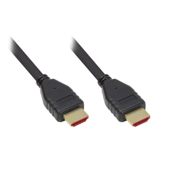 Good Connections HDMI 2.1 Ultra High Speed 48Gbps 4K 120Hz HDR VRR Cable HDMI male - HDMI male 1m Μαύρο 4521-010