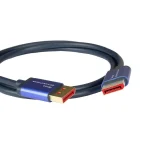 Alcasa Cable DisplayPort male - DisplayPort male 5m Μπλε 4814-SF050B - Image 2