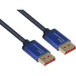 Alcasa Cable DisplayPort male - DisplayPort male 2m Μπλε 4814-SF020B
