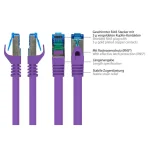 Good Connections S/FTP Cat.6a (Gigabit) Καλώδιο Δικτύου Ethernet 3m Μωβ 8060-H030V - Image 3