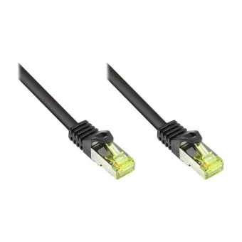 Good Connections S/FTP Cat.7 (10Gbps) Καλώδιο Δικτύου Ethernet 0.25m Μαύρο 8070R-003S