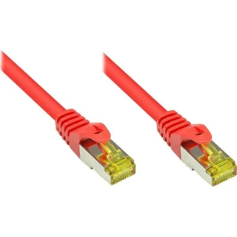 Good Connections S/FTP Cat.7 (10Gbps) Καλώδιο Δικτύου Ethernet 1m Κόκκινο 8070R-010R