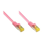 Good Connections U/UTP Cat.7 (10Gbps) Καλώδιο Δικτύου Ethernet 2m Μωβ 8070R-020M