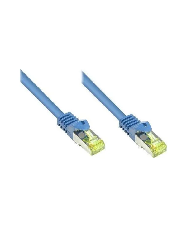 Alcasa S/FTP Cat.7 (10Gbps) Καλώδιο Δικτύου Ethernet 30m Μπλε 8070R-300B