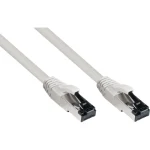 Alcasa SF/UTP Cat.8.1 Καλώδιο Δικτύου Ethernet 1.5m Γκρι 8080L-015