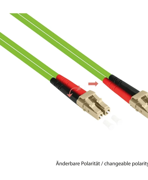Alcasa Καλώδιο Οπτικής Ίνας 5m Πράσινο LW-805LC5