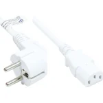 Good Connections IEC C13 - IEC C13 Cable 2.5m Λευκό P0130-W025