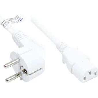 Good Connections IEC C13 - IEC C13 Cable 2.5m Λευκό P0130-W025