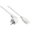 Good Connections IEC C13 - IEC C13 Cable 2.5m Λευκό P0130-W025 - Image 2