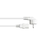 Good Connections IEC C13 - IEC C13 Cable 2.5m Λευκό P0130-W025 - Image 3