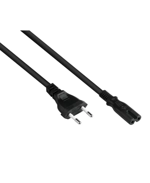 Alcasa Euro - IEC C13 Cable 0.75m Λευκό P0370-S007