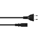 Alcasa Euro - IEC C13 Cable 0.75m Λευκό P0370-S007 - Image 2