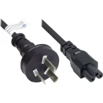 Alcasa IEC C5 - IEC C5 Cable 1.8m Μαύρο P8005-S018