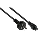 Alcasa IEC C5 - IEC C5 Cable 1.8m Μαύρο P8005-S018 - Image 2