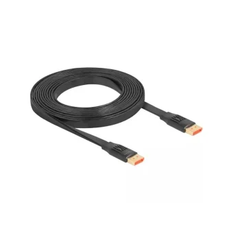DeLock Cable DisplayPort male - DisplayPort male 3m Μαύρο (81007)