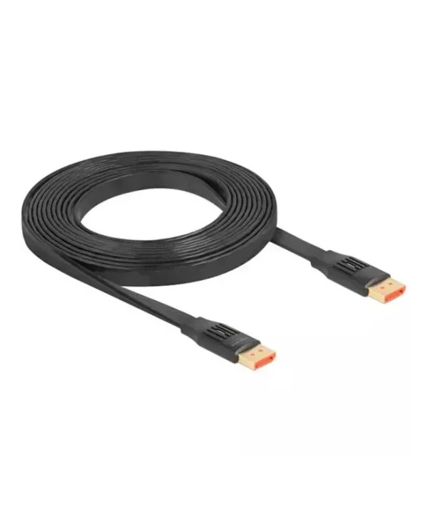 DeLock Cable DisplayPort male - DisplayPort male 3m Μαύρο (81007)