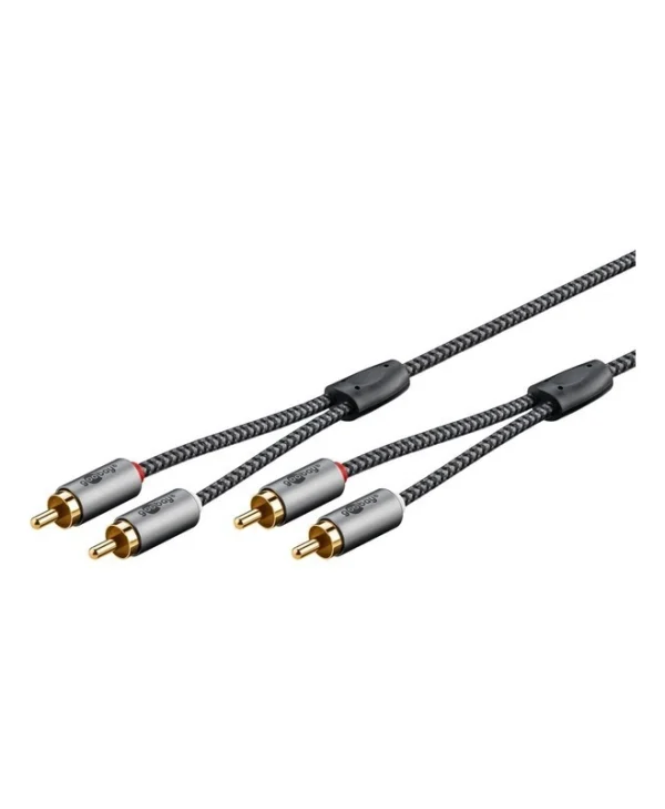 Goobay Cable 2x RCA male - 2x RCA male 2m 65293