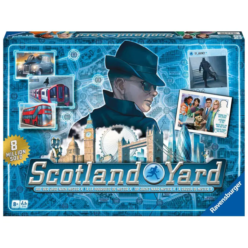1 Επιτραπέζιο Παιχνίδι Scotland Yard ´24 για 2-6 Παίκτες 8+ Ετών (EN) Ravensburger 27515 - Image 1