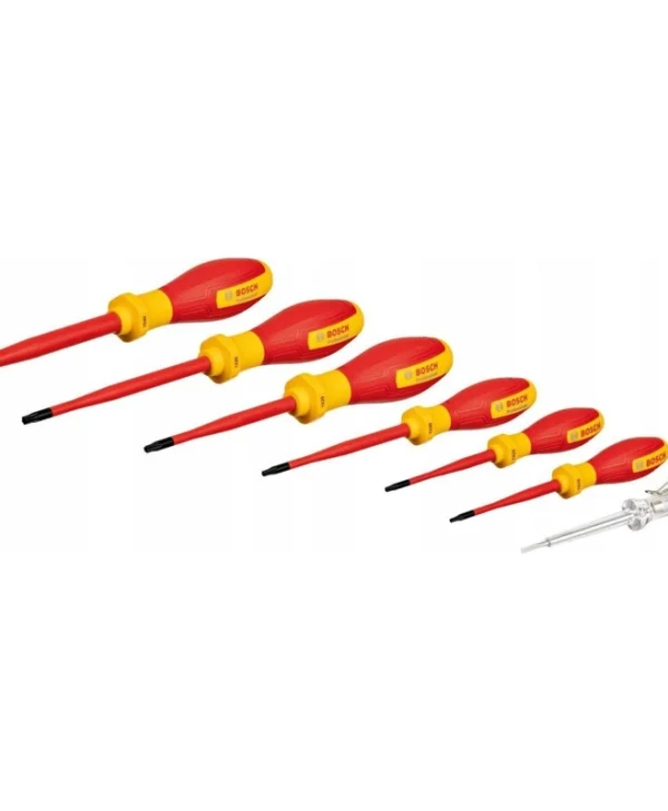 Bosch Screwdriver Vde Set 6pcs Torx 1600A02NF8