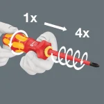 Wera Κατσαβίδι με Εναλλασσόμενες Μύτες 05006641001 - Image 3