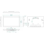 Allnet High Performance Display 14 Inch Lte Android 12 Rk3588 Nfc Poe Hdmi In Black Rocket 140-B-LTE - Image 4
